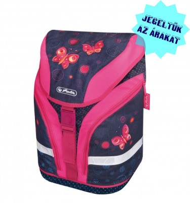 Herlitz alsós ergonomikus iskolatáska Motion üres Butterfly Dreams
