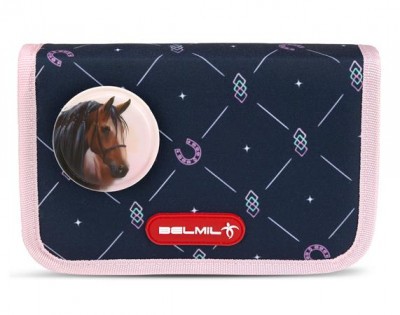 Belmil Kihajtható Tolltartó, 335-88, Midnight Gallop