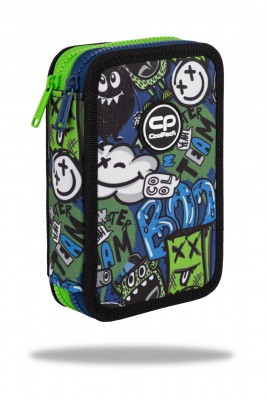 Cool Pack kétemeletes töltött tolltartó JUMPER 2 - Monster Team