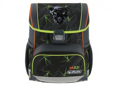 Herlitz alsós merevfalú ergonomikus iskolatáska Loop üres Wild Life