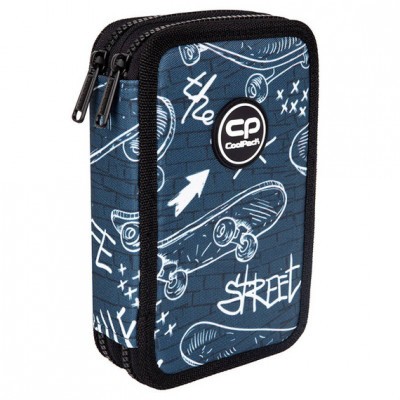 Cool Pack kétemeletes töltött tolltartó JUMPER 2 - Street Life