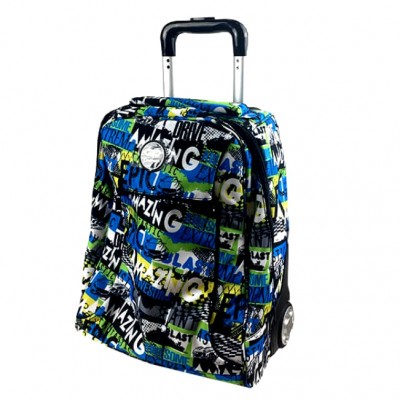 Cool Pack gurulós iskolatáska COMPACT Rainbow Centre