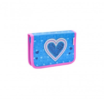 Belmil Kihajtható Tolltartó, 335-74, Jeans Heart