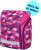 Herlitz alsós merevfalú ergonomikus iskolatáska mágneszáras Midi üres Pink Cubes